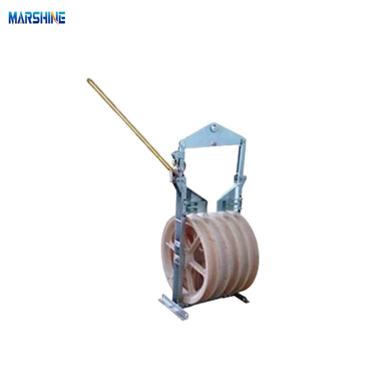 φ916mm nylon sheave sheave cable block stringing block