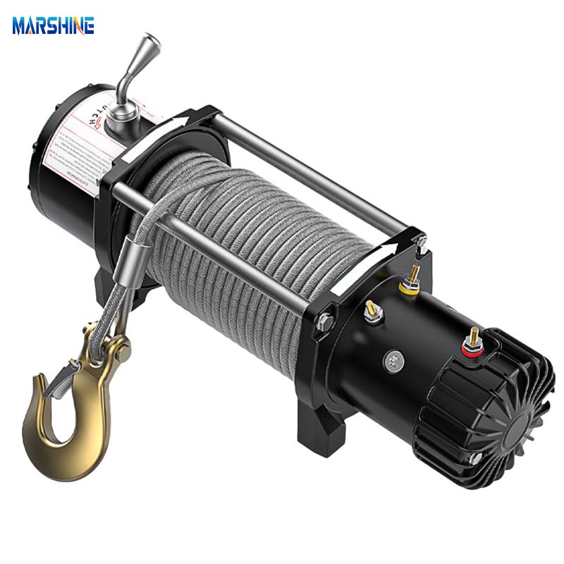 เครื่องกว้านสายเคเบิลขนาด 12V/24V ไฟฟ้า 12000 ปอนด์