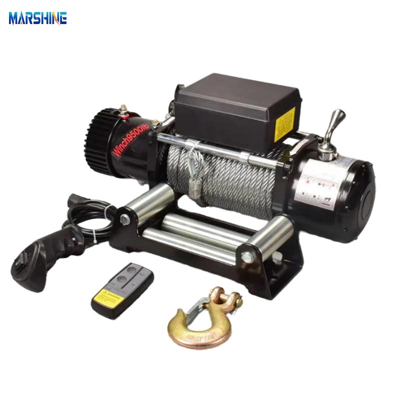 เครื่องกว้านดึงสายไฟขนาด 12V/24V แบบใช้ไฟฟ้าขนาด 9500 ปอนด์