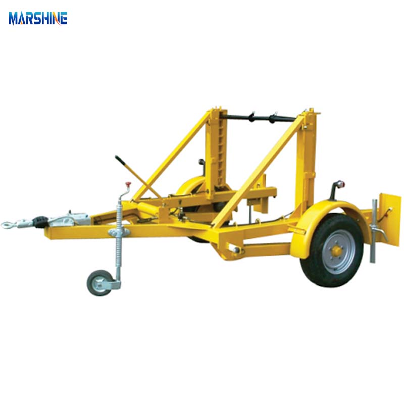 เครื่องลากระบบไฮดรอลิก MAR-CD-40 Cable Drum Trailer