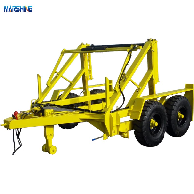 MAR-CD-700 Cable Drum Trailer เพลาคู่