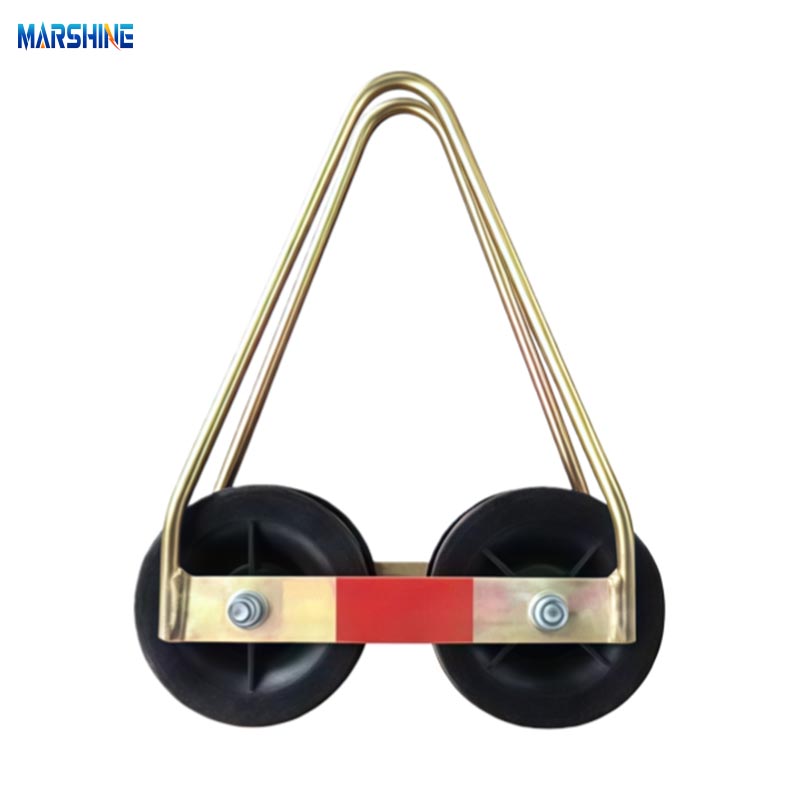 ลูกกลิ้งยึดโครงเหล็กชุบสังกะสีเหนือศีรษะแบบหุ้มฉนวนสองชั้น